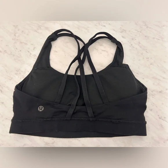 Lululemon Energy Bra • Black • Size 6 - Picture 5 of 7
